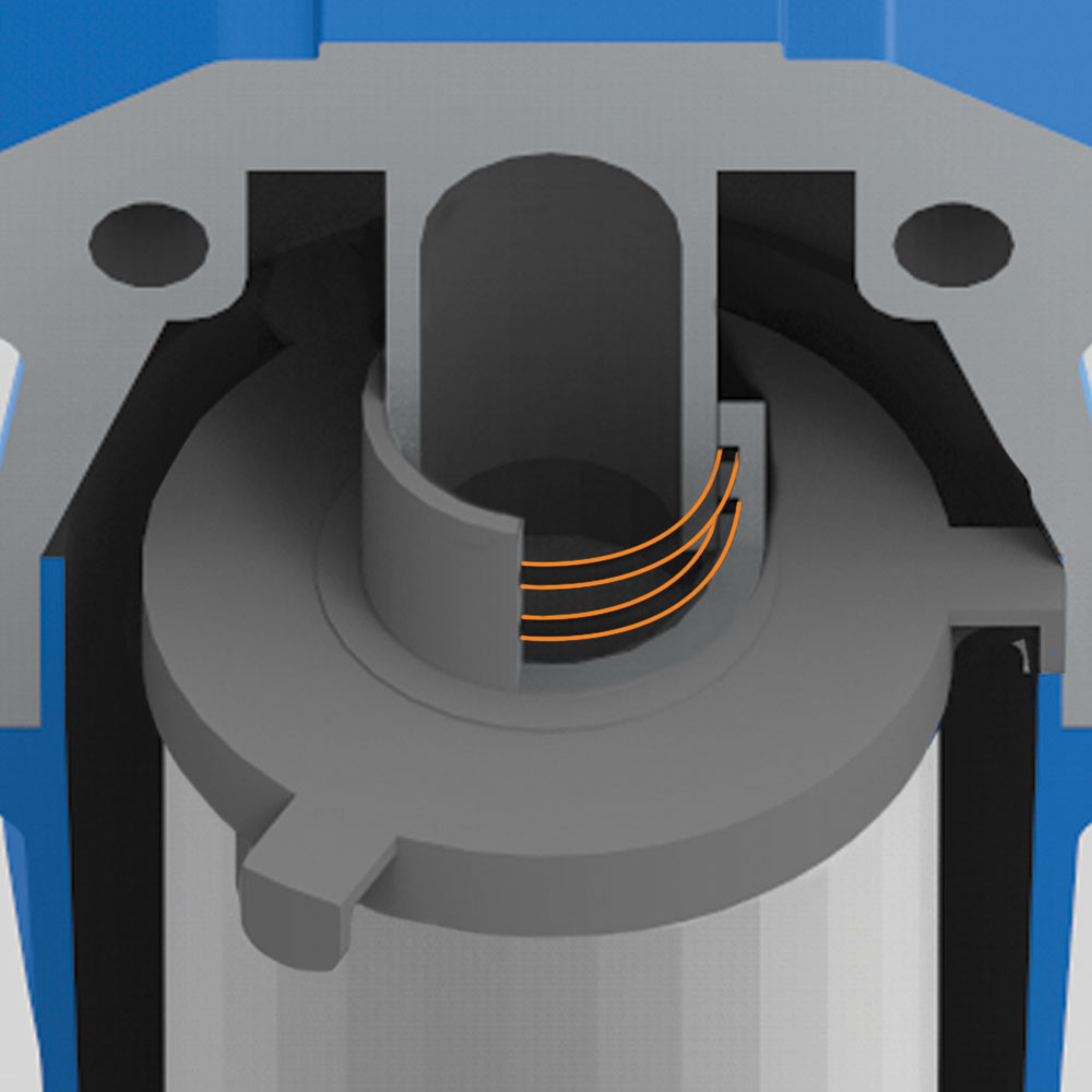 duplo o-ring do elemento do Filtro de ar APF